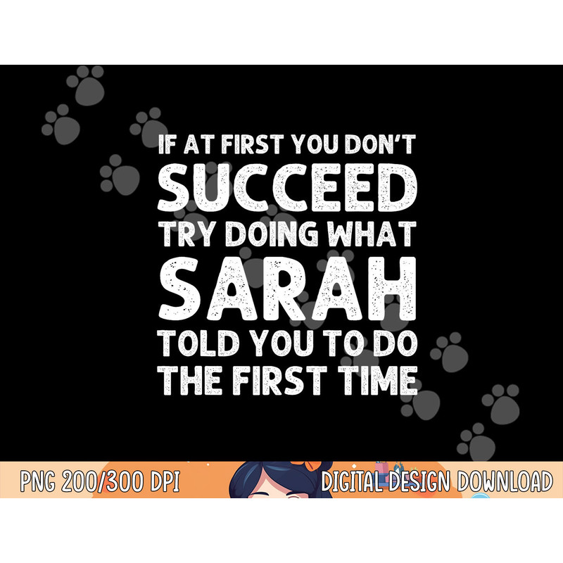 SARAH Name Personalized Birthday Funny Christmas Joke png, sublimation copy.jpg