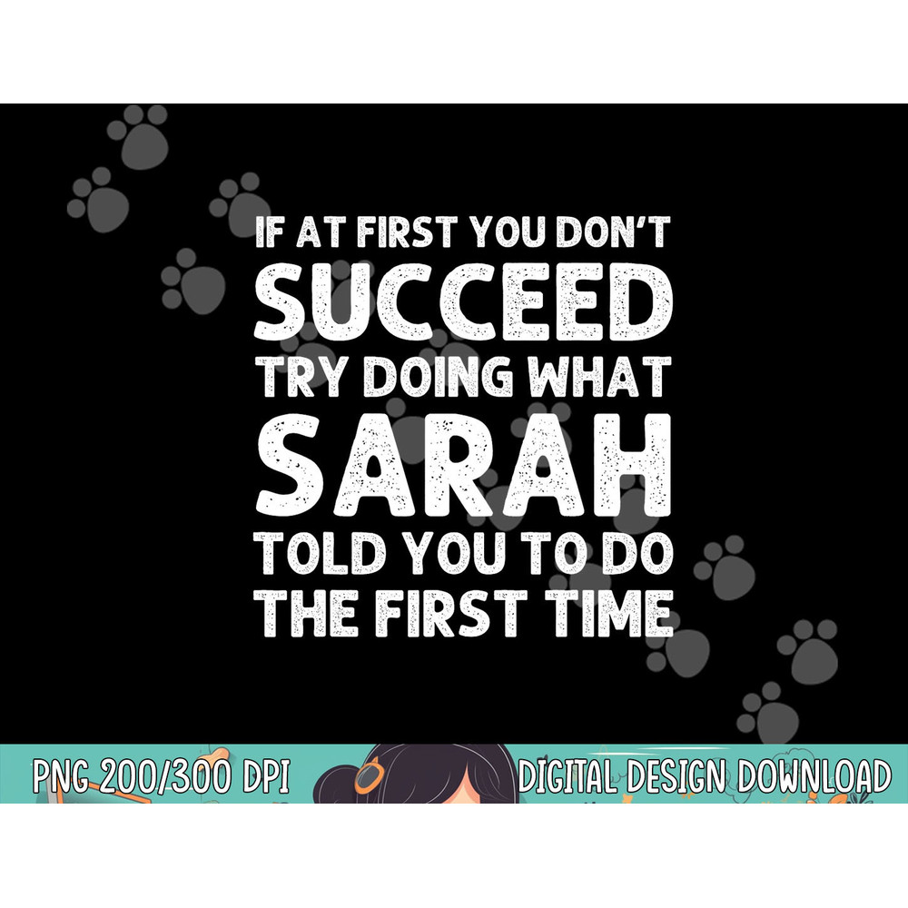 SARAH Name Personalized Birthday Funny Christmas Joke png, sublimation copy.jpg