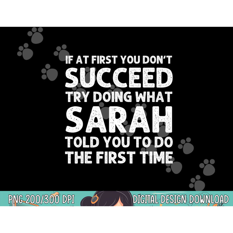 SARAH Name Personalized Birthday Funny Christmas Joke png, sublimation copy.jpg