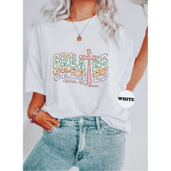 created with purpose shirt, religious jesus tee, faithful christian hoodie, bible verse sweatshirt, christian toddler te