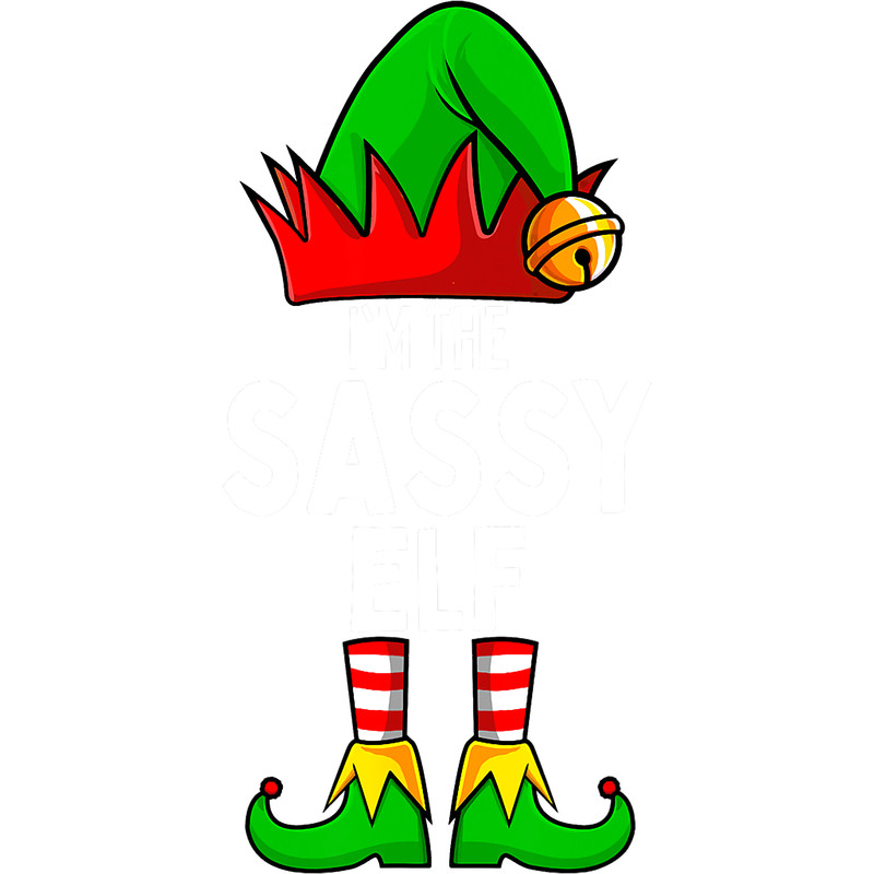 Sassy Elf Matching Family Christmas png,sublimation.png