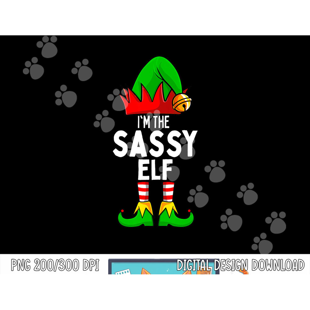 Sassy Elf Matching Family Christmas png, sublimation copy.jpg