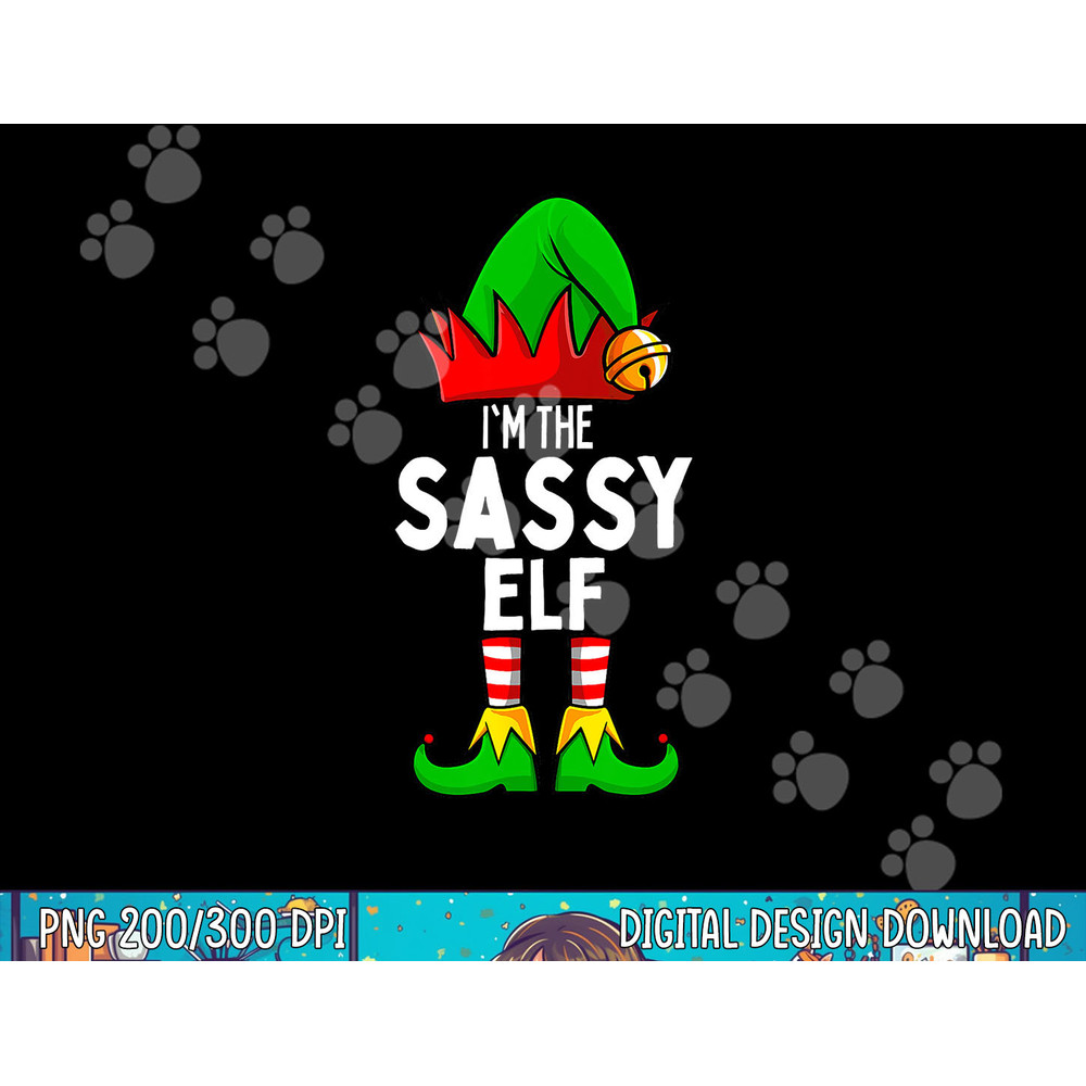 Sassy Elf Matching Family Christmas png, sublimation.jpg