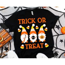 kids halloween svg, trick or treat svg, funny halloween svg, halloween gnomes, boy halloween shirt svg, candy corn svg f