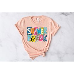 we are on a break teacher shirt, beach holiday shirt for teacher, teacher summer break shirt, school out summer break sh