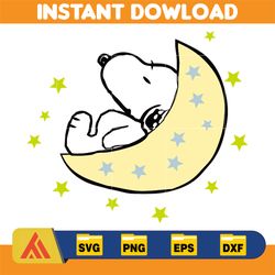 snoopy svg, peanuts svg, snoopy clipart, snoopy svg, snoopy printable, charlie brown svg, snoopy silhouette (122)