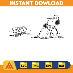 snoopy svg, peanuts svg, snoopy clipart, snoopy svg, snoopy printable, charlie brown svg, snoopy silhouette (127)