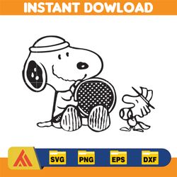 snoopy svg, peanuts svg, snoopy clipart, snoopy svg, snoopy printable, charlie brown svg, snoopy silhouette (136)