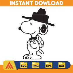 snoopy svg, peanuts svg, snoopy clipart, snoopy svg, snoopy printable, charlie brown svg, snoopy silhouette (139)