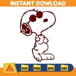 snoopy svg, peanuts svg, snoopy clipart, snoopy svg, snoopy printable, charlie brown svg, snoopy silhouette (156)