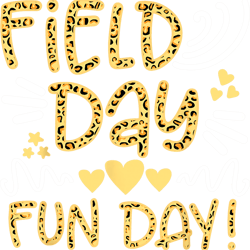 school field day fun leopard field day 2023 teacher kids  png, sublimation copy
