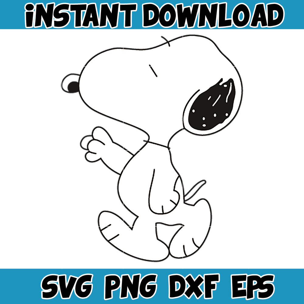 Snoopy Svg, Peanuts SVG, Snoopy clipart, Snoopy Svg, Snoopy Printable, Charlie Brown SVG, Snoopy Silhouette (123).jpg