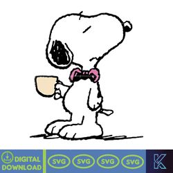 snoopy svg, peanuts svg, snoopy clipart, snoopy svg, snoopy printable, charlie brown svg, snoopy silhouette (212)