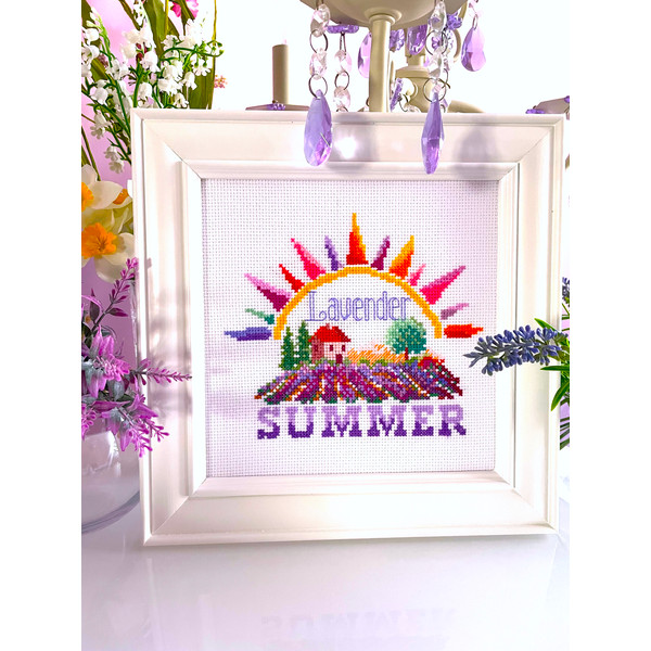 Lavender Summer framed new 3.jpeg