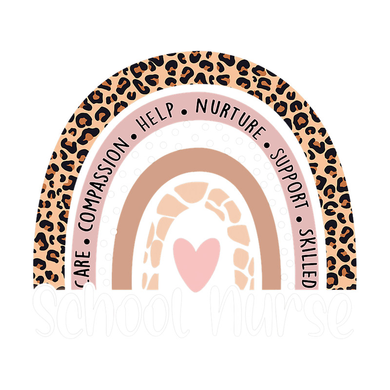 school nurse rainbow leopard nurse back to school .pngschool nurse rainbow leopard nurse back to school .png