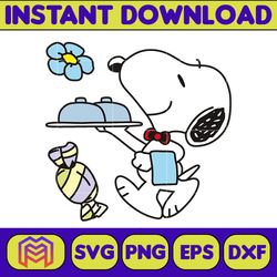 snoopy svg, peanuts svg, snoopy clipart, snoopy svg, snoopy printable, charlie brown svg, snoopy silhouette (120)