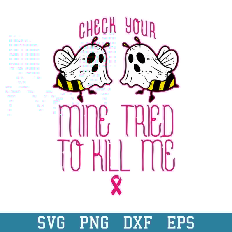 Check Your Boo Bees Svg, Halloween Svg, Png Dxf Eps Digital File.jpeg