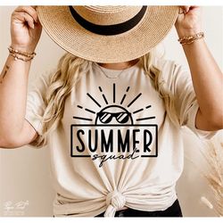 summer squad svg, summer vibes svg, summer shirt svg, beach life svg, vacation svg, beach vibes svg, png sublimation cut