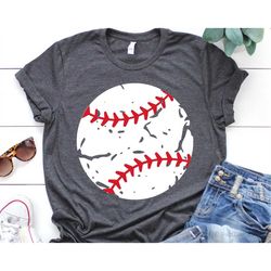 baseball ball svg, grunge baseball svg, distressed svg, baseball mom shirt svg, baseball ball cut svg files for cricut &