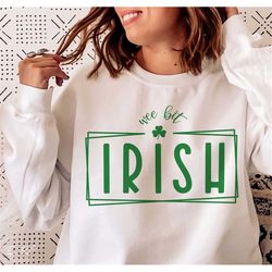 st patricks day svg, wee bit irish svg, irish svg, shamrock svg, st patricks day shirt svg, png svg cut files for cricut