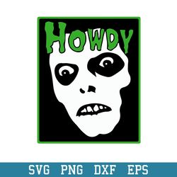 misfit howdy classic halloween svg, halloween svg, png dxf eps digital file