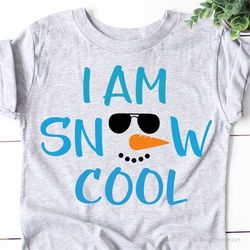 boy christmas svg, snowman face svg, snow cute svg, im snow cool, frosty svg, snowman svg, shades svg, carrot nose svg f