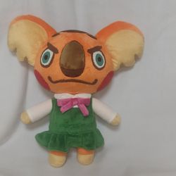 Canberra from animal crossing plush.