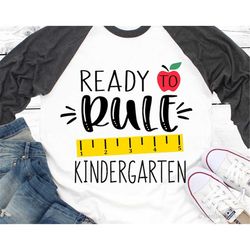kindergarten svg ready to rule kindergarten svg for cricut kindergarten dude boy svg pre-k svg kindergarten png back to