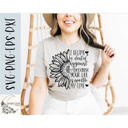 dental hygienist svg, dental hygienist shirt svg, sunflower svg, flower shirt, dentistry svg, svg,png, eps, dxf, instant