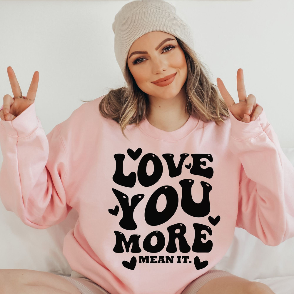 Love You More SVG, Trendy, Retro, Groovy, Svg, Eps, Png, Instant Download - 3.jpg