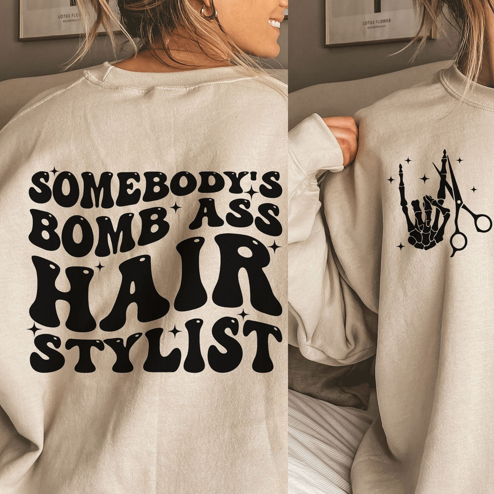 Somebody's Bomb Ass Hair stylist SVG & PNG Somebody's, Hair Stylist, Wavy, Trending Sublimation, Cut File Digital Download - 5.jpg