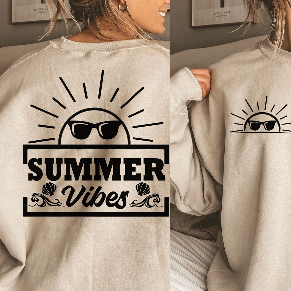 Summer Vibes SVG, Summer shirt SVG, Beach life Svg, Summer Squad Svg, Vacation Svg, Beach vibes Svg, Png Sublimation Cut files for Cricut - 1.jpg
