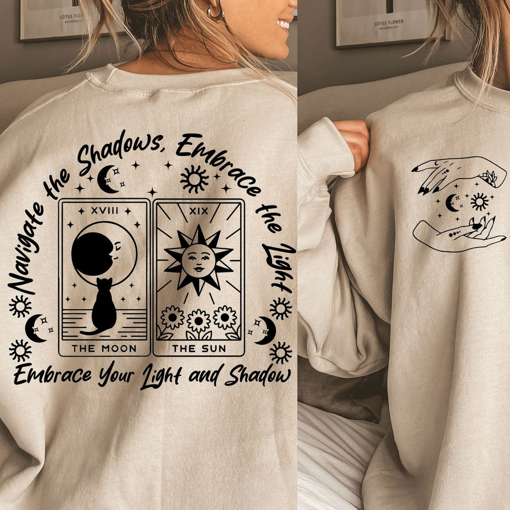 Tarot cards sun and moon SVG, Tarot svg, Tarot cards svg,Magic illustration svg, Witchcraft svg, Boho svg, Boho illustration svg, Tarot png - 1.jpg