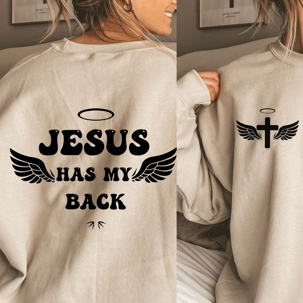 Jesus has my back Front and back PNG file, digital download, instant download, digital design, sublimation - 1.jpg