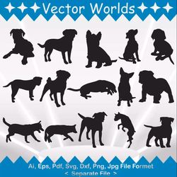 Boxer Dog svg, Boxer Dogs svg, Boxer, Dog, SVG, ai, pdf, eps, svg, dxf, png, Vector