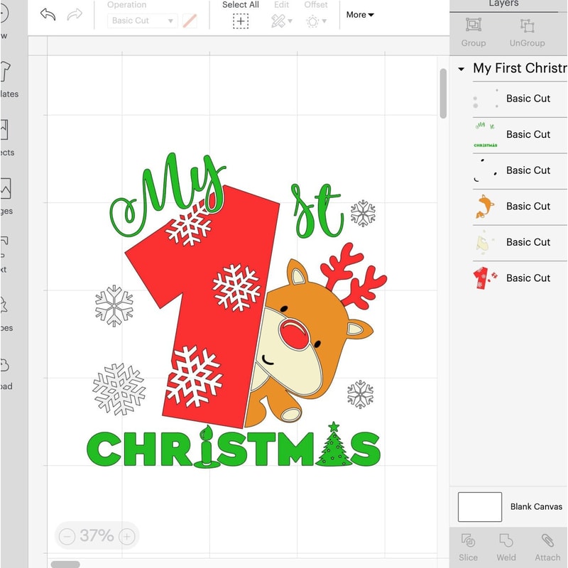 1st Christmas family bundle, My first Christmas SVG, First Christmas as a mom SVG, First Christmas as a dad SVG - 3.jpg