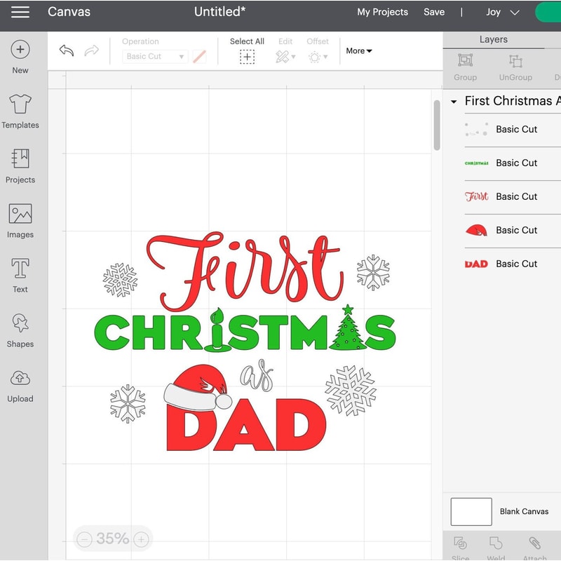 1st Christmas family bundle, My first Christmas SVG, First Christmas as a mom SVG, First Christmas as a dad SVG - 5.jpg