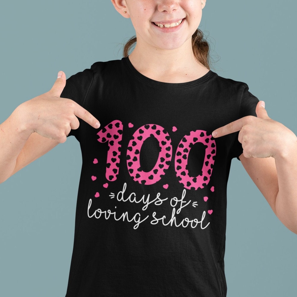 100 Days of School SVG, 100 Days of Loving School SVG, 100 Days Svg, 100th Day of School Svg, Silhouette, Cricut, Cut File - 3.jpg