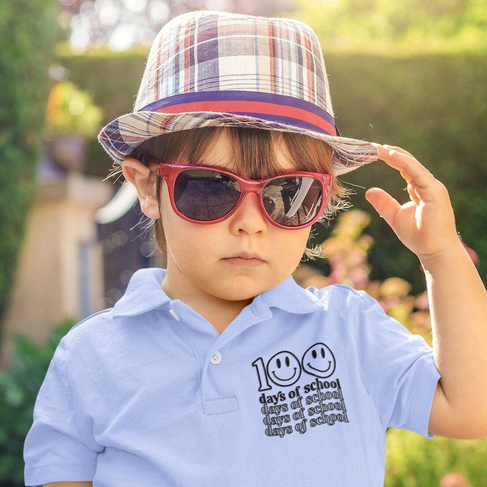 100 days of school Retro SVG, 100 Days of School SVG, Teacher svg, kid's shirt svg, 100th Days of School cut file - 5.jpg