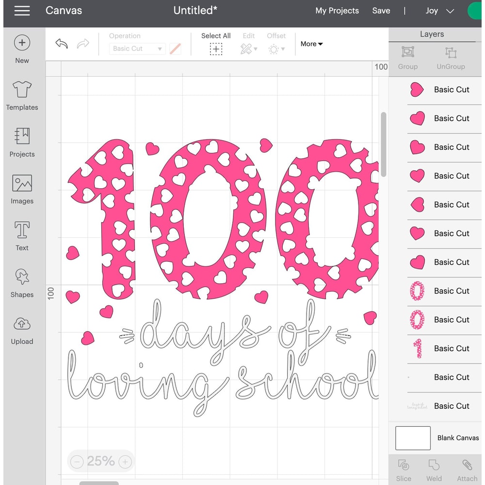 100 Days of School SVG, 100 Days of Loving School SVG, 100 Days Svg, 100th Day of School Svg, Silhouette, Cricut, Cut File - 6.jpg