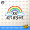 100 Days of School SVG, 100 Days Brighter SVG, 100 Hearts SVG, 100th Day of School Rainbow Svg, Silhouette, Cricut - 6.jpg