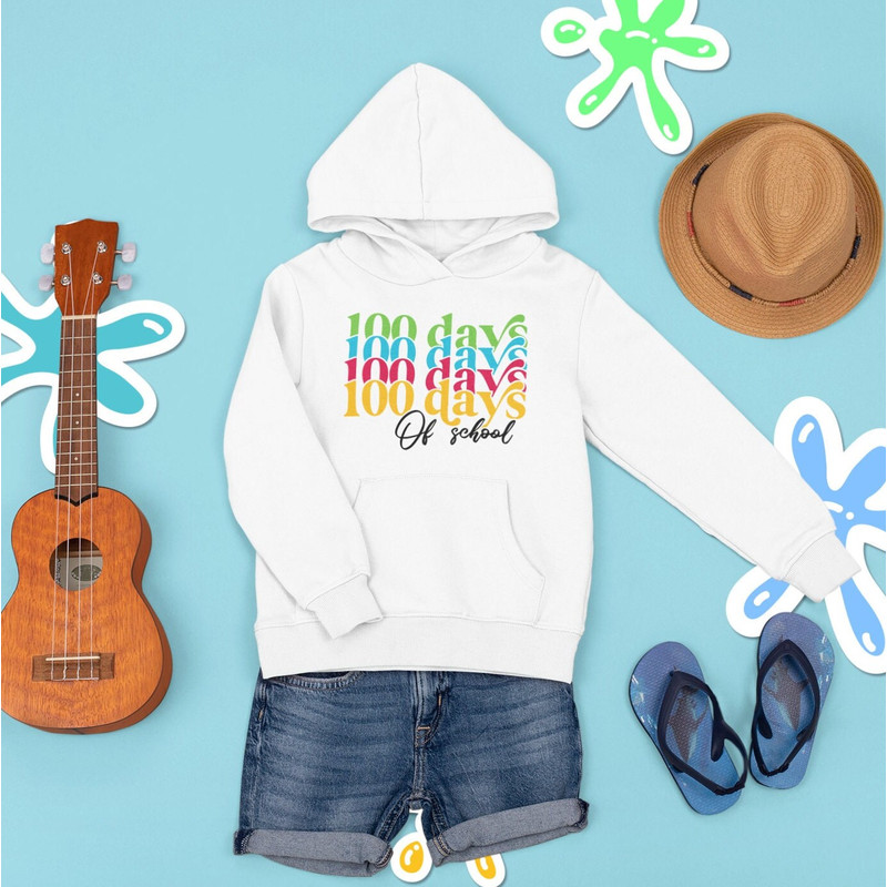 100 days of school SVG, 100 days SVG, 100 days teacher shirt cut files - 4.jpg