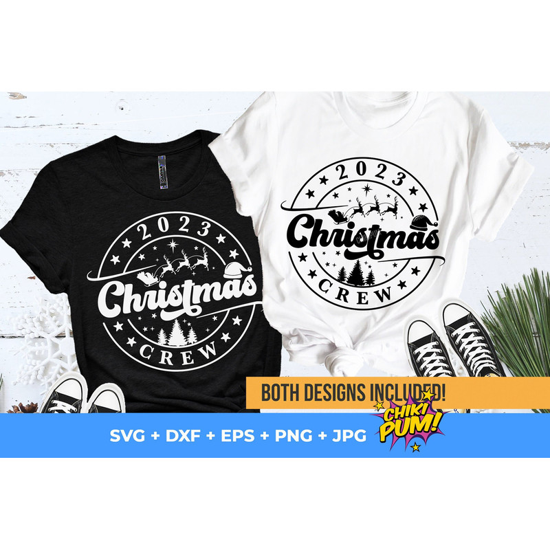 2023 Christmas Crew Christmas crew svg Family matching Christmas svg Family Christmas shirts svg Christmas svg Cricut Silhouette - 1.jpg
