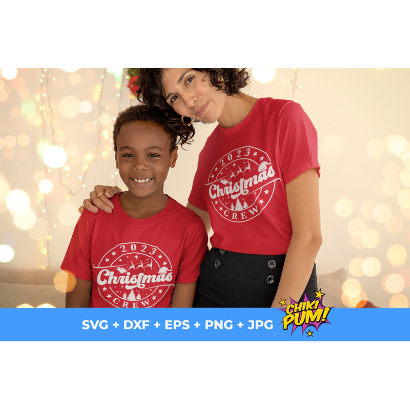 2023 Christmas Crew Christmas crew svg Family matching Christmas svg Family Christmas shirts svg Christmas svg Cricut Silhouette - 2.jpg