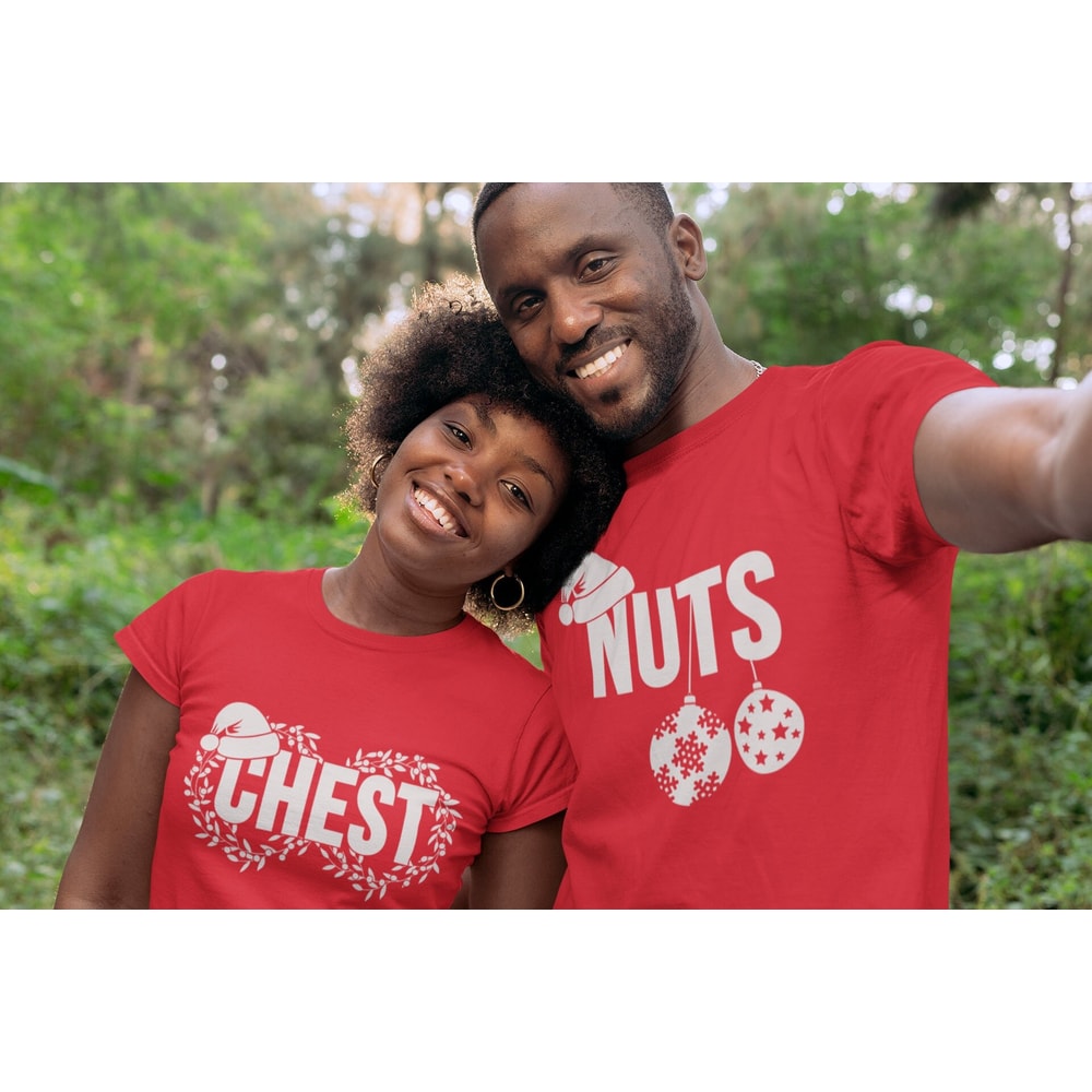 Chest Nuts SVG, Christmas Matching Shirts SVG, Funny Christmas SVG, Dxf, Png, Cricut, Sublimation - 2.jpg