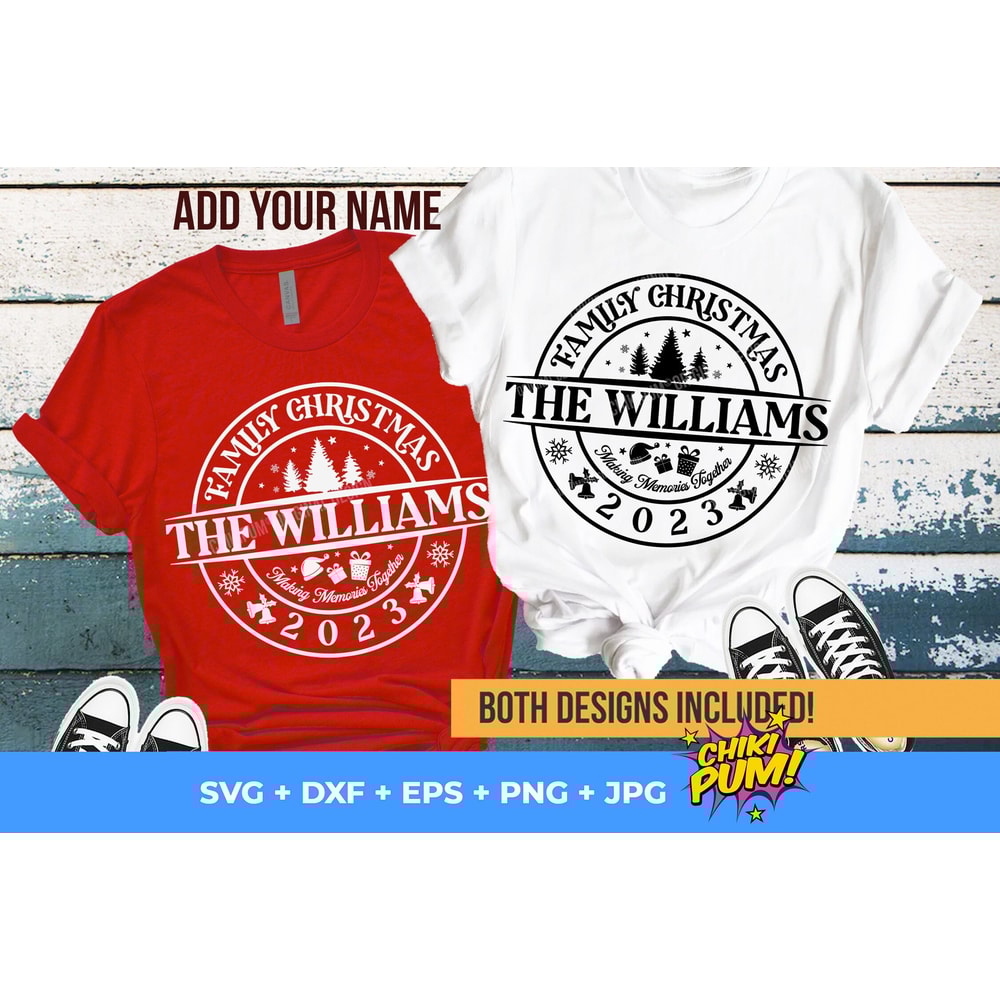 Christmas 2023 Family shirt SVG, Christmas 2023 SVG, Making Memories together, Christmas family shirt, Matching family - 1.jpg