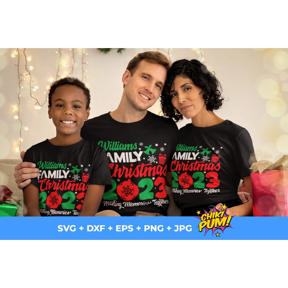 Christmas 2023 Family shirt SVG, Christmas 2023 SVG, Making Memories together, Christmas family shirt, Matching family - 4.jpg