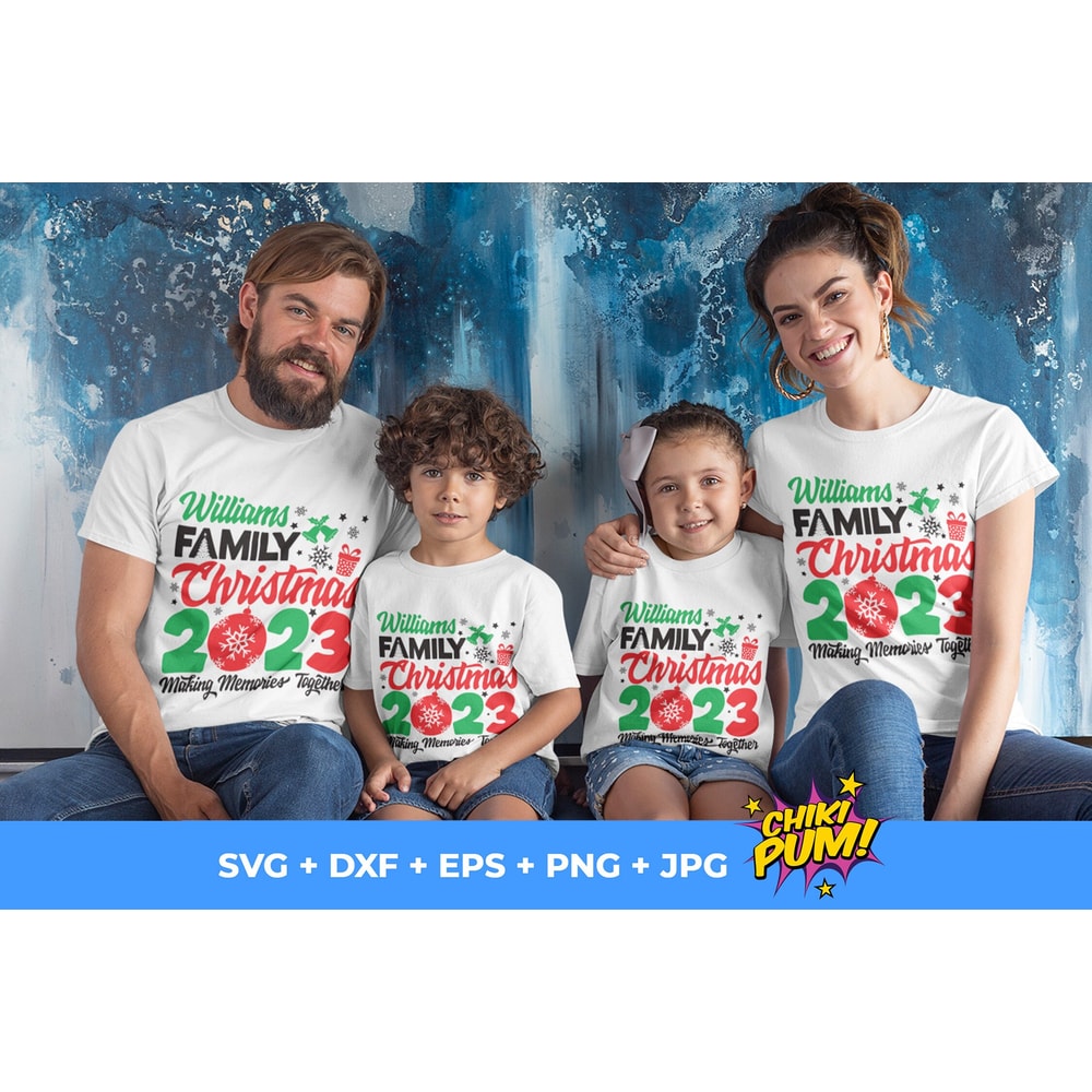 Christmas 2023 Family shirt SVG, Christmas 2023 SVG, Making Memories together, Christmas family shirt, Matching family - 5.jpg