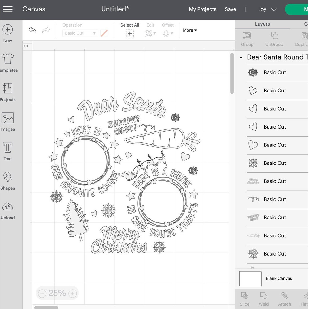 Cookies for Santa Tray SVG, Dear Santa Tray SVG, Cookies for Santa Plate SVG, Kids Christmas svg - 3.jpg
