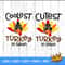 Coolest Turkey in Town SVG, Cutest turkey in town SVG, Turkey Face SVG, Thanksgiving Kids, Instant Download - 4.jpg